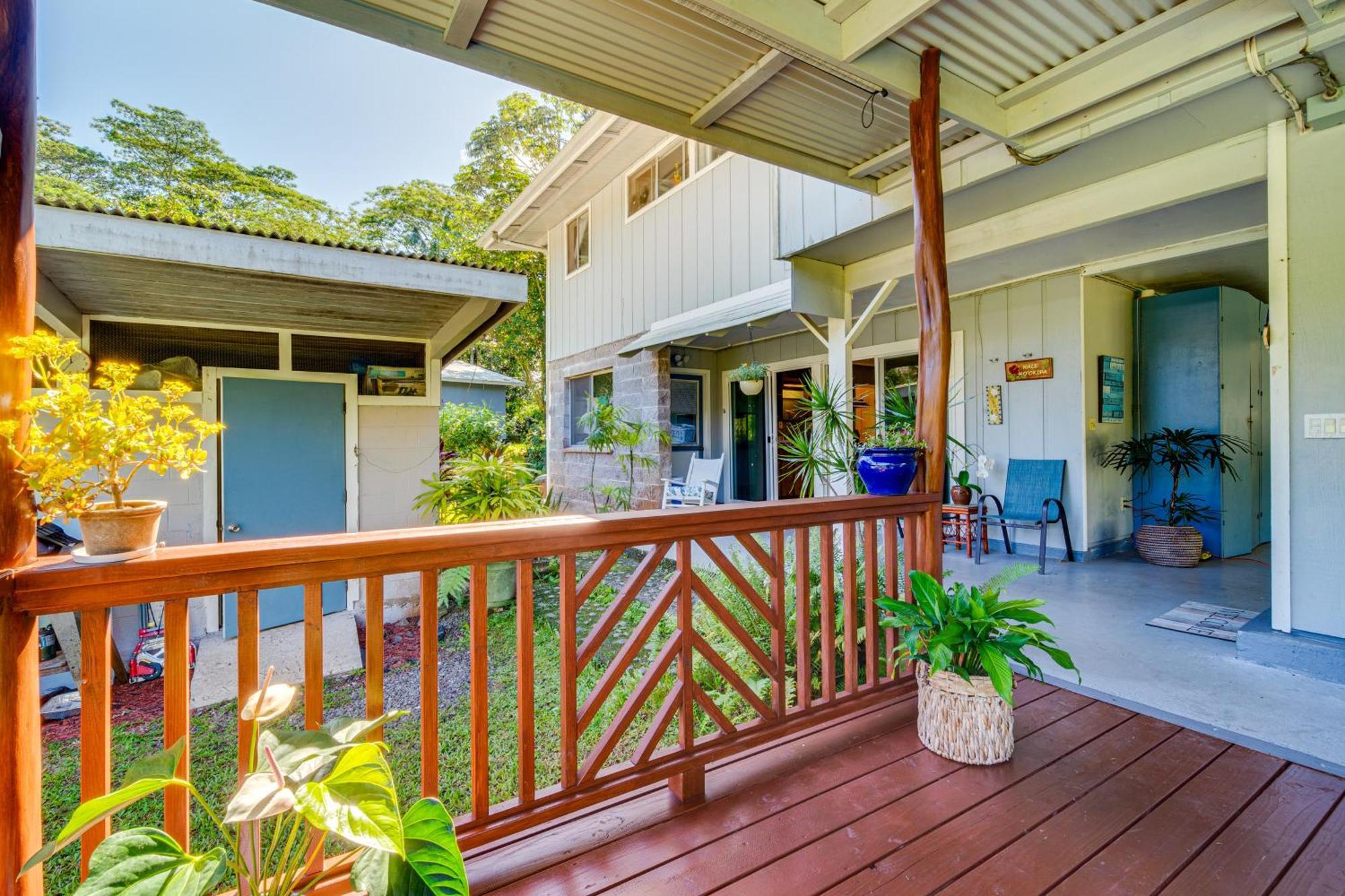 Keaau Apartment On Beautiful Acre With Pool And Deck! Bagian luar foto