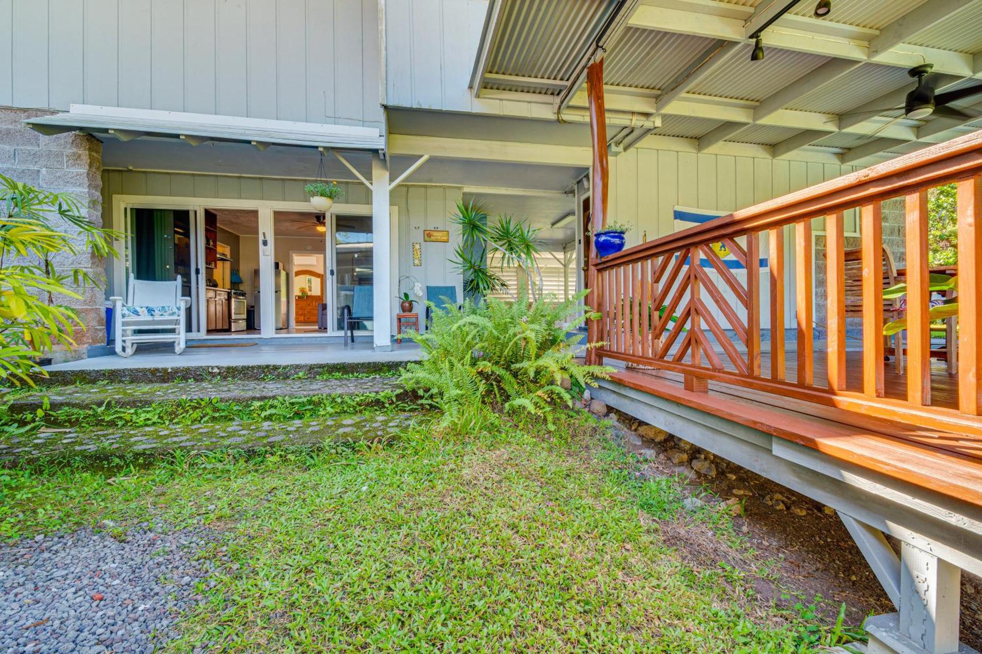 Keaau Apartment On Beautiful Acre With Pool And Deck! Bagian luar foto